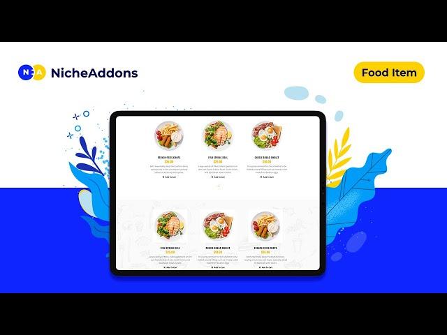 How to Create Food Item Widget - Restaurant & Cafe Addon for Elementor