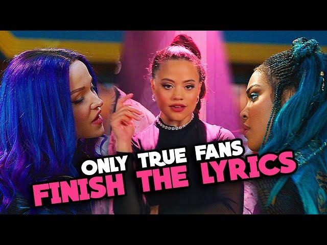 Descendants 3 Challenge - 16 Lyrics Only True Fans Can Finish