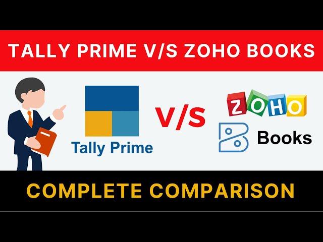 Tally Prime Vs Zoho Books | Accounting Software For Small Business | Online Accounting Software