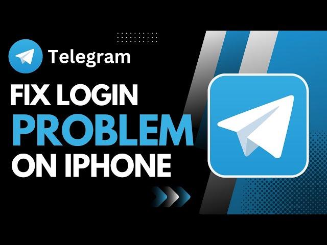 Telegram Login Problem iPhone ! [EASY FIX]