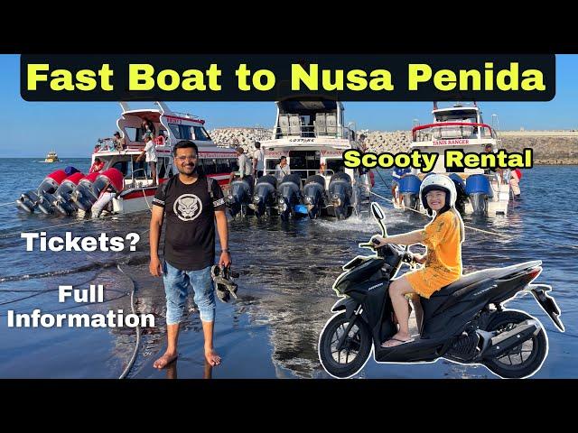 Fast Boat To Nusa Penida | NUSA PENIDA Day Trip - Most Beautiful Island in Bali! 