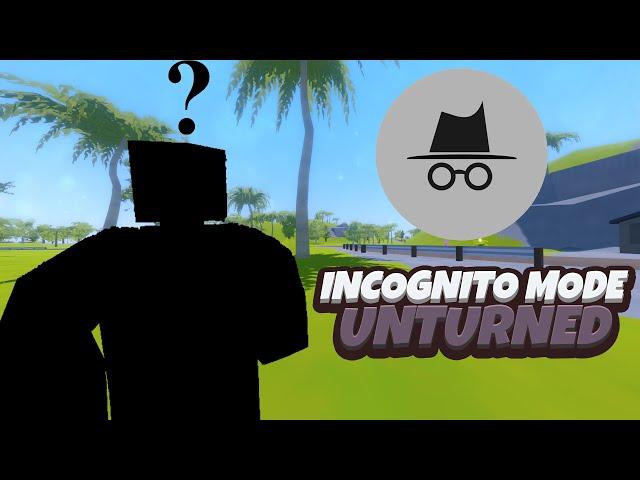 How to turn on incognito mode on Unturned | Plugin tutorial