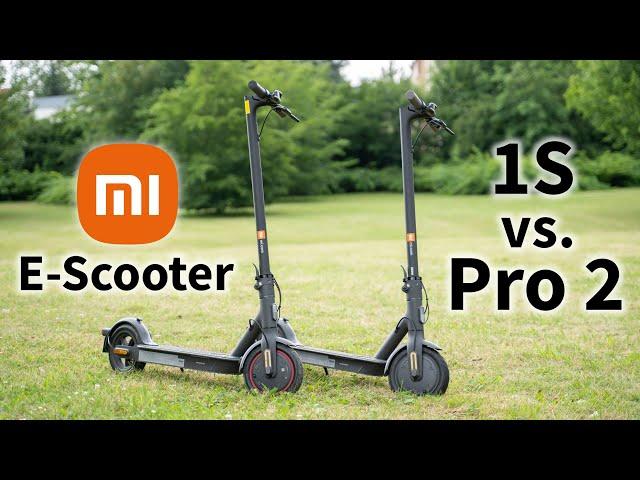 Xiaomi E-Scooter Vergleich: Mi Scooter 1S vs. Pro 2