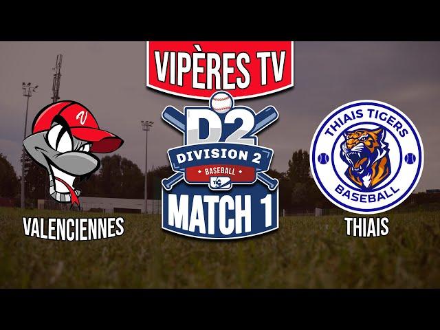 Division 2 | Valenciennes - Thiais (Match 1) | Vipères TV