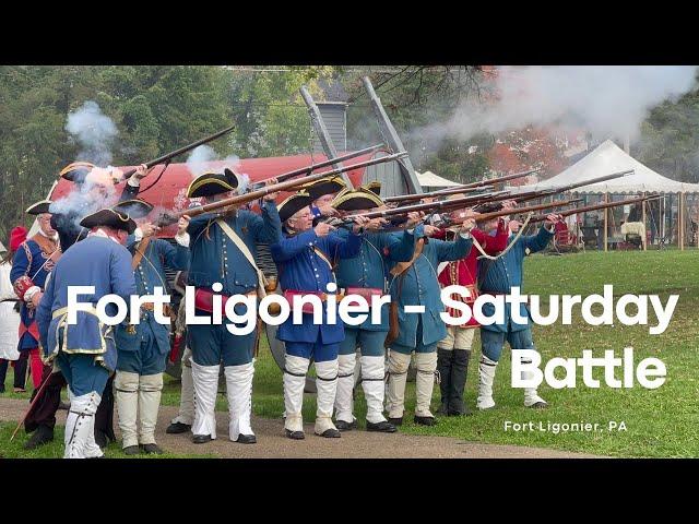 Fort Ligonier Battle - Saturday 2024