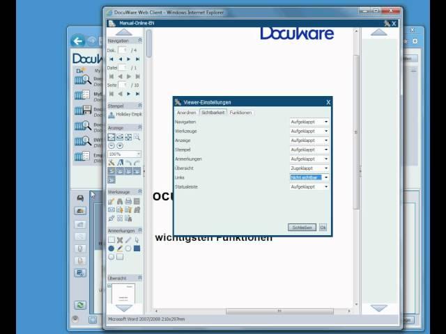 Dokumentenmanagement mit DocuWare Viewer