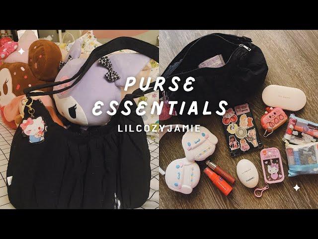 Whats in my purse  | goodtotes croissant sling