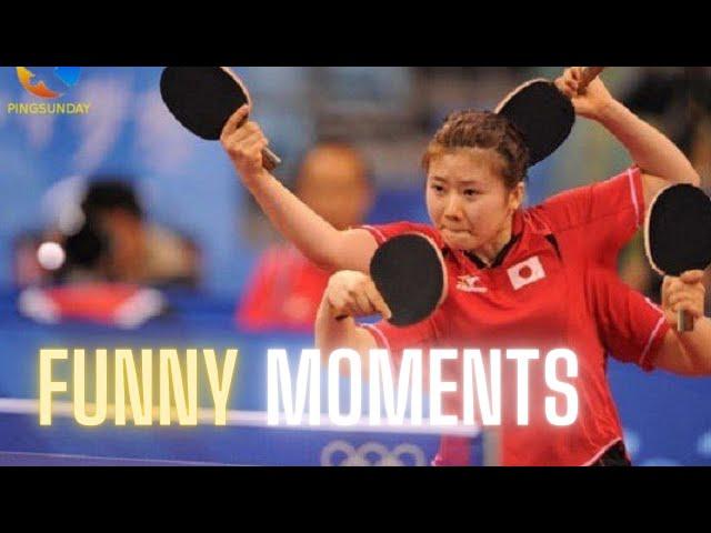 Top 50 Funniest moments in table tennis