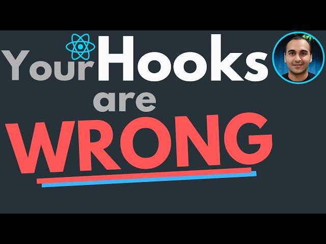 React Hooks: Everything you need to know. Fix the gotchas. #KCDC21