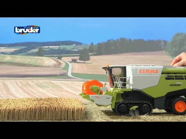 Bruder Toys Claas Lexion 780 Combine Harvester Green #02119