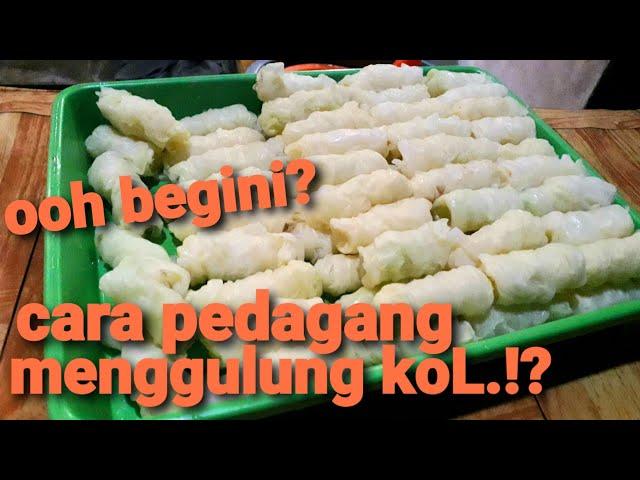 cara gulung kol siomay bandung |  langsung dari pedagang