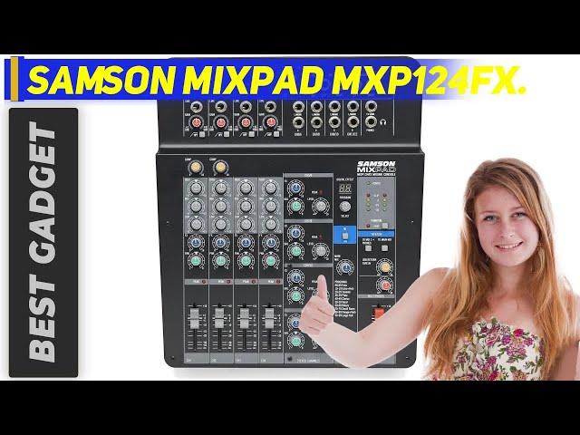 The Best  Usb Mixers - Samson Mixpad MXP124FX Review