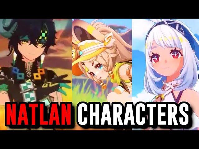 NEW NATLAN CHARACTERS REVEALED! Genshin Impact 5.0 First Look