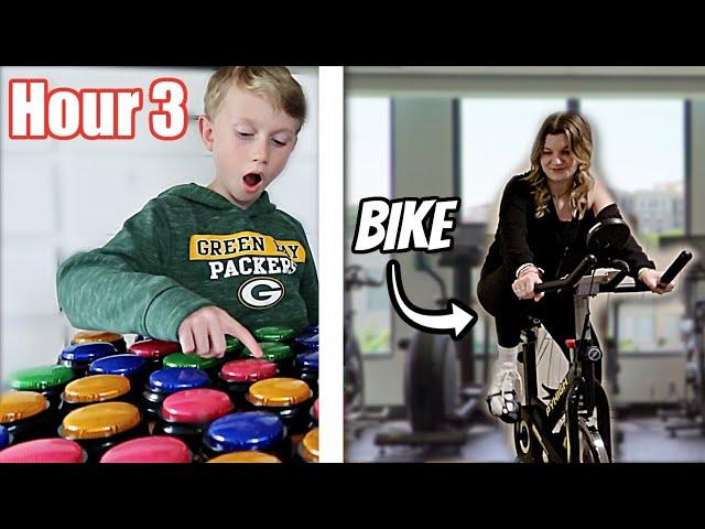 100 trick shot buttons...only ONE lets you STOP PEDALING 2!