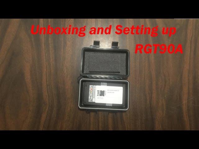 Unboxing and Setting up your AES GPS Tracking (RGT90A)