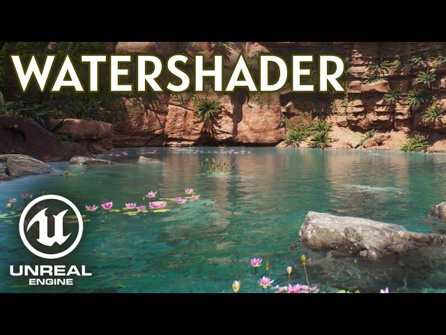 How to Set up WaterShader in Unreal Engine 5