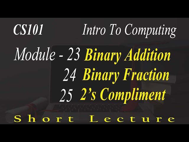 cs101 Lecture No 23,24,25 | Short Lecture By VU Mentor