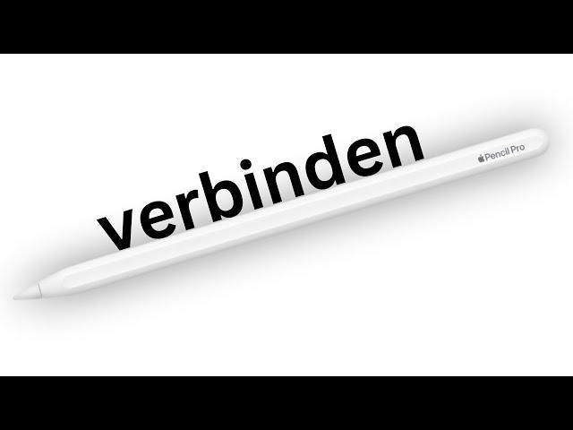 Apple Pencil Pro verbinden 2024 (Schnellanleitung)