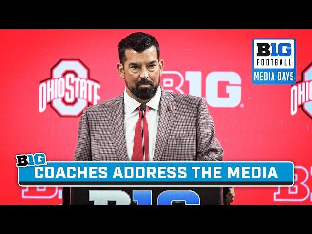 Petitti & Coaches Address the Media; Fickell, Day & More | Day 1 of 2024 Big Ten Football Media Days