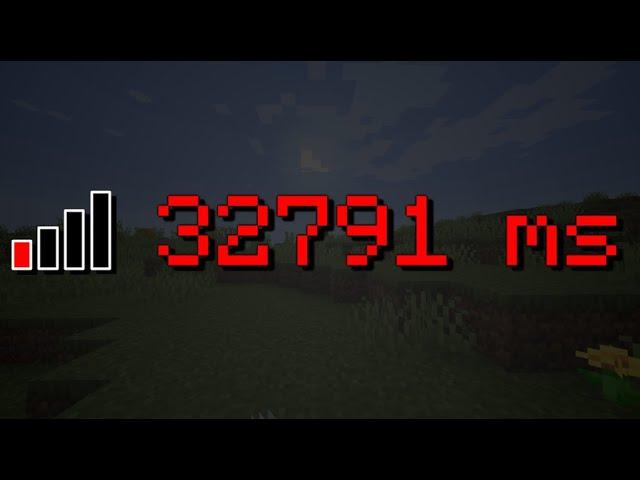 This is the Laggiest Minecraft SMP