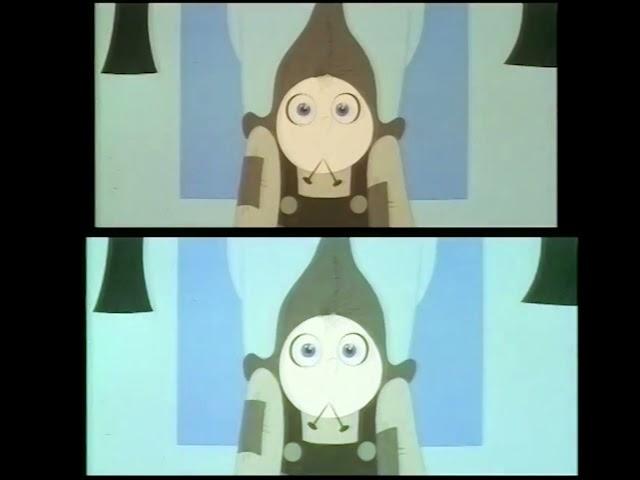 The Thief and the Cobbler Workprint Color Correction (Comparison)