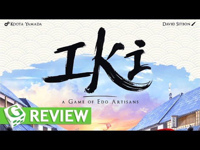 Gameosity Reviews IKI: A Game of EDO Artisans