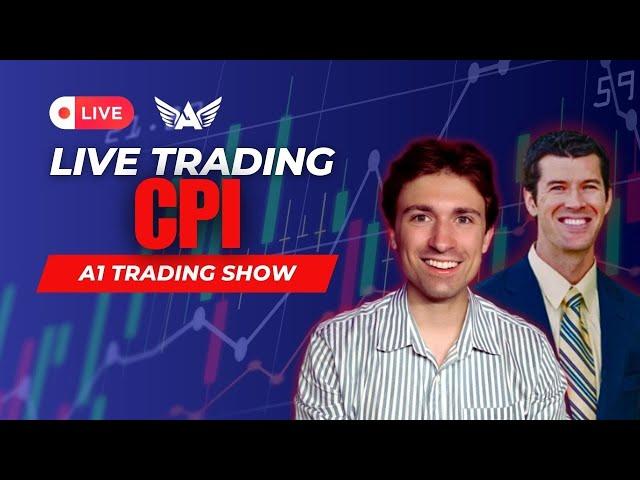 Live Trading CPI | GOLD, USD, SPX500 & More!