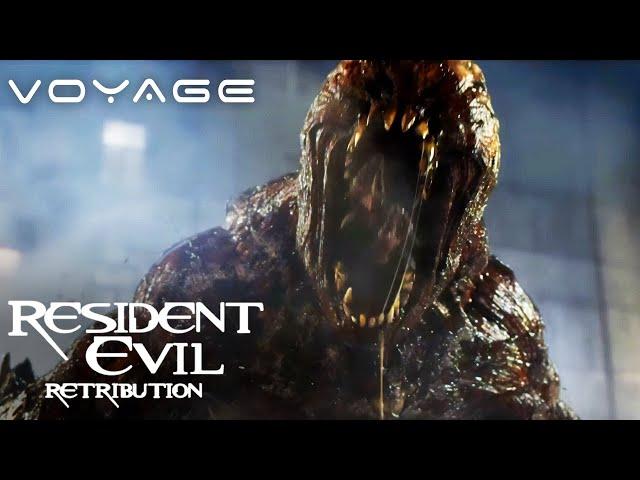 Resident Evil: Retribution | Giant Licker Car Chase In Moscow | Voyage