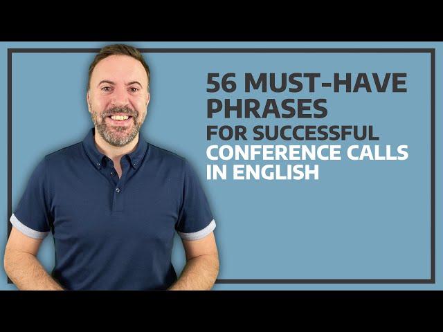 Must-Have Conference Call Phrases | Professional English Skills