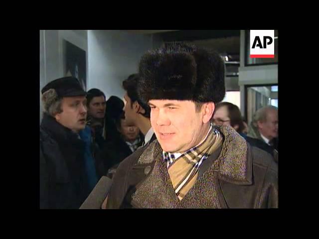 GERMANY: FORMER RUSSIAN SECURITY CHIEF ALEXANDER LEBED VISIT