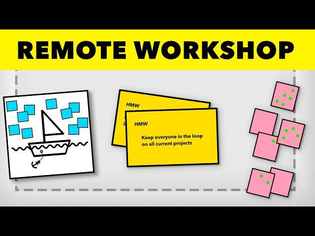 How To Run a REMOTE Workshop (Lightning Decision Jam)