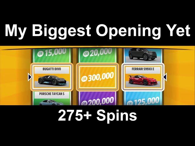 MY BIGGEST OPENING YET... Forza Horizon 5 - 125+ Super Wheelspins and 150+ Wheelspins Opening