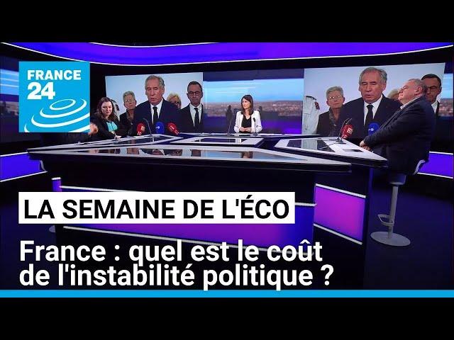 France : quel est le coût de l'instabilité politique ? • FRANCE 24