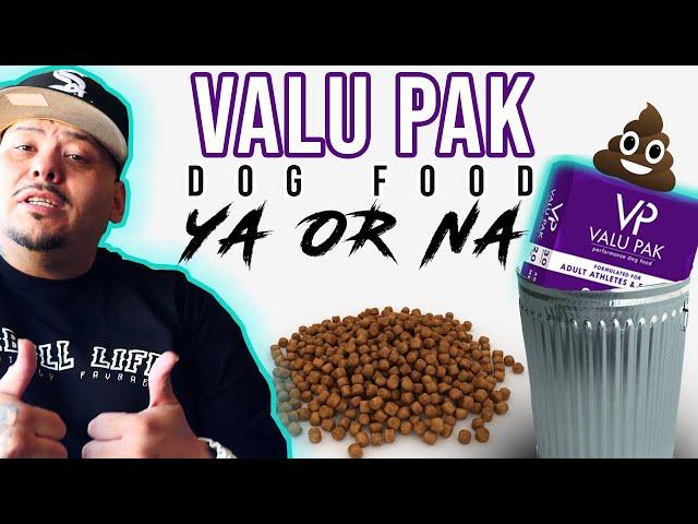 valu pak dog food is trash? | real life review