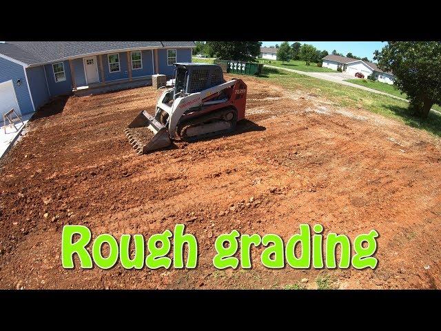 Rough Grading A Yard