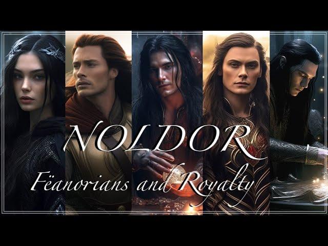 J.R.R. Tolkien Silmarillion Noldor Fëanorians Nobles - AI adaptation / AI generated