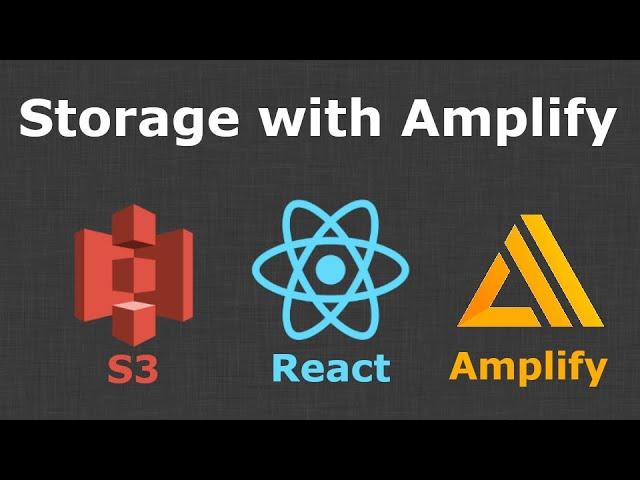 The Easiest Way to Work with S3 Files - AWS Amplify Storage Tutorial