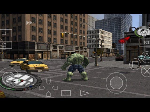 the incredible hulk 2008 gameplay aethersx2 ps2 emulator on Android