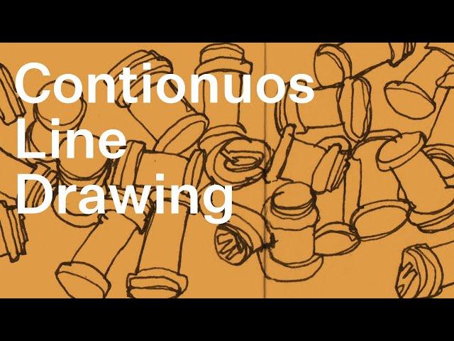 Continuous Line Drawing, Live Drawing Party, March 20