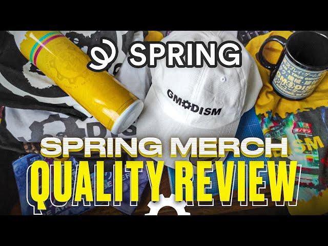 Spring Merch Quality Review - T-Shirts, Deskmat, Mug... ETC