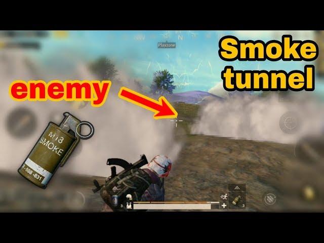 4 Ways to use Smoke Grenades in PUBG Mobile | How to use Smoke Grenades in PUBG