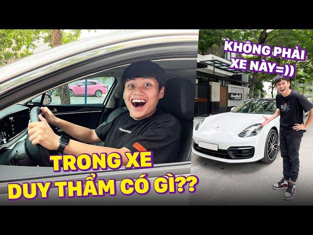 FUN: TRONG XE DUY THẨM CÓ GÌ??:))