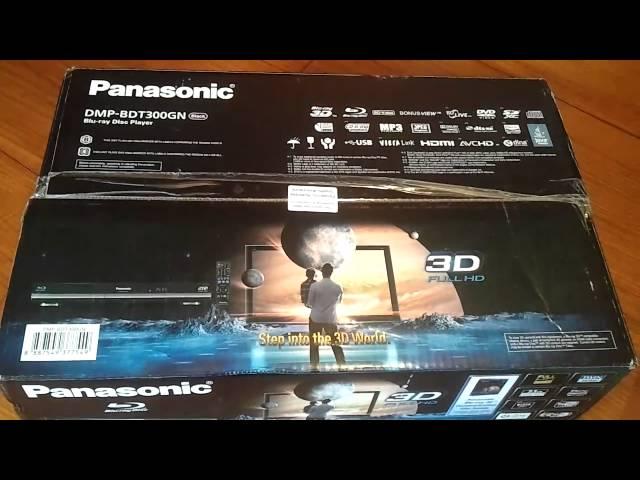 Boydo's Tech Talk - Panasonic DMP-BDT300GN 3D Blu-ray Player Unboxing