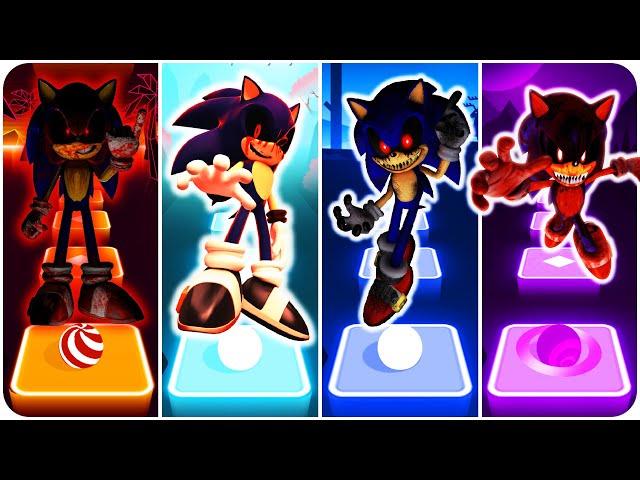 Sonic EXE VS Sonic EXE VS Sonic EXE VS Sonic EXE | DING DONG HIDE AND SEEK | Tiles Hop EDM Rush