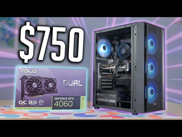 I Built a $750 RTX 4060 Gaming PC... Does it suck?
