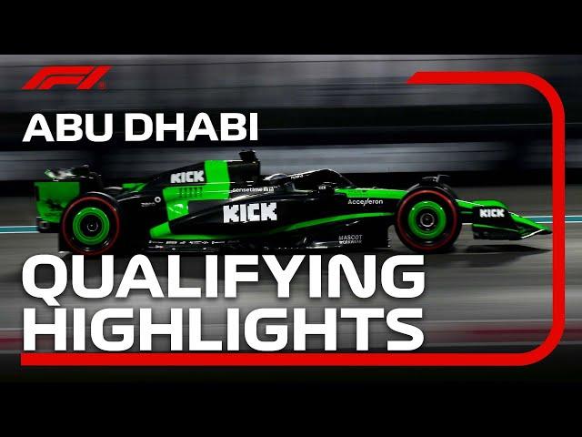 Qualifying Highlights | 2024 Abu Dhabi Grand Prix