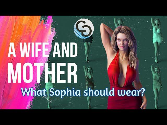 A WIFE AND MOTHER V 0.225 new post || Sophia's dress