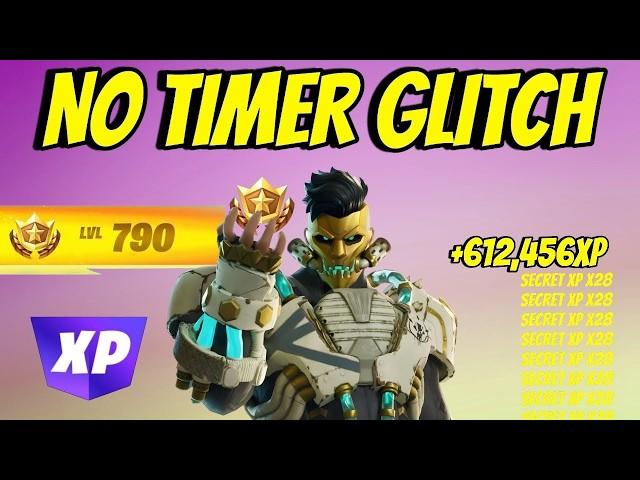 New *NO TIMER* Fortnite XP GLITCH to Level Up Fast in Chapter 5 Season 3! (750k XP)