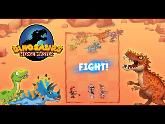 Dinosaurs Merge Master Walkthrough