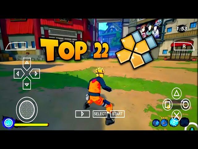 [My Favourites] Top 22 Best PPSSPP Games of all time | Emulator PSP Android | PSP Gamer